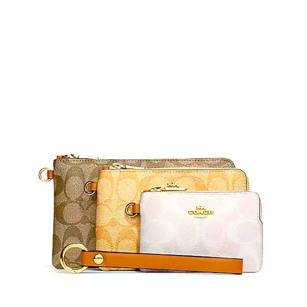 Trio or solo Coach Wallets